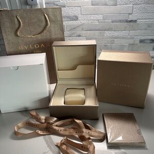 Bvlgari Gold Jewelry Box Set
